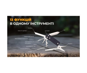 Міні мультитул Roxon KS2E, чорний Міні мультитул Roxon KS2E, чорний